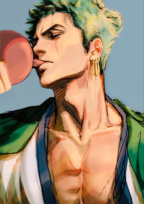 Zoro Fanart, رورونوا زورو, Zoro Nami, Liquid Courage, The Pirate King, Zoro One Piece, One Peice Anime, One Piece Drawing, One Piece Images