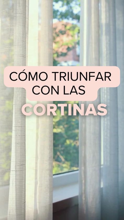 Cortinas para salones pequeños: 15 fotos e IDEAS para que se vea más grande, con todas las claves para elegir Ideas Para Cortinas, Cortinas Living, Interior Design, Collage, Pins, Design