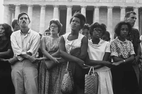 We went to the black church with Coach Gip alot.  This could have easily been my mom and Lilly Mae holding hands Jamel Shabazz, March On Washington, Lincoln Memorial, Black Panthers, Civil Rights Movement, Magnum Photos, Group Of People, Martin Luther King Jr, African American History