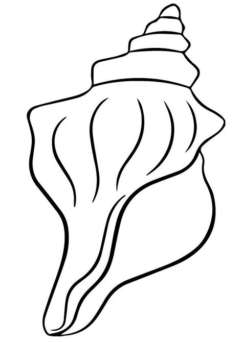 Get creative and show your beach love with this beautiful styled horse conch shell illustration DIGITAL FILES INCLUDES: SVG, EPS, AND PDF...WORKS GREAT FOR SILHOUETTE AND CRICUT DEVICES!! NOTE: FILES CANT DETACHED OR UN-GROUPED... THESE ARE SINGLE CUT FILES ONLY!! Shell Template, Shells Drawing, Shell Drawings, Sea Shell Drawing, Shell Illustration, Shell Outline, Conch Shell Drawing, Shell Line Drawing, Shell Silhouette