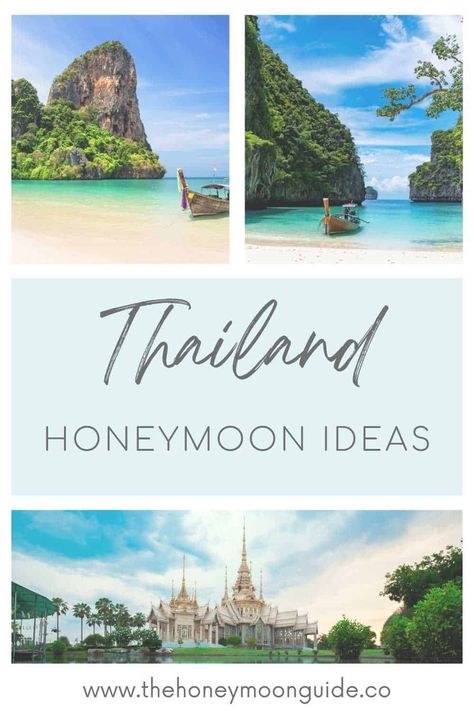 Plan a honeymoon in Thailand - when to go, where to stay and what to do! Click the link to read or pin to read later! ✈️🤍 Honeymoon Thailand, Weddings 2025, Honeymoon In Thailand, Thailand Packing List, Doi Inthanon National Park, Four Season Tent, Elephant Camp, Thailand Honeymoon, Thai Islands