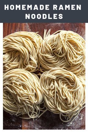 Ramen Noodle Dough Recipes, Ramen Noodle Pasta Recipes, Ramen Noodles Homemade, Making Ramen Noodles, Home Made Ramen Noodles, Ramen Noodle Recipes Homemade, Ramen From Scratch, How To Make Noodles, Homemade Ramen Noodles