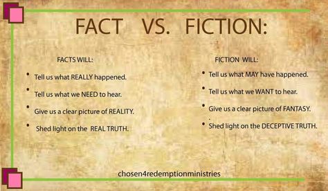 Fact vs. Fiction. Reality vs Fantasy. Truth vs. Assumption Fact Vs Fiction, Reality Vs Fantasy Quotes, Myth Vs Fact Real Estate, Greek Mythical Creatures, Myths Vs Facts, Myth Vs Fact, Fantasy Quotes, What Really Happened, Nov 2