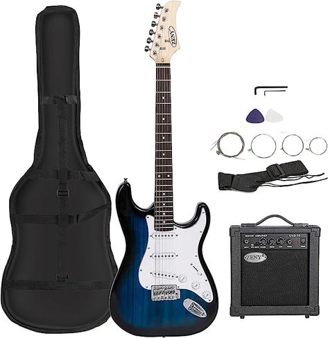 Electric Guitar Kits, Electric Guitar And Amp, Non Toy Gifts, Guitar Kits, Blues Guitar, Guitar For Beginners, Accessories Packing, Basic Tools, Top Toys