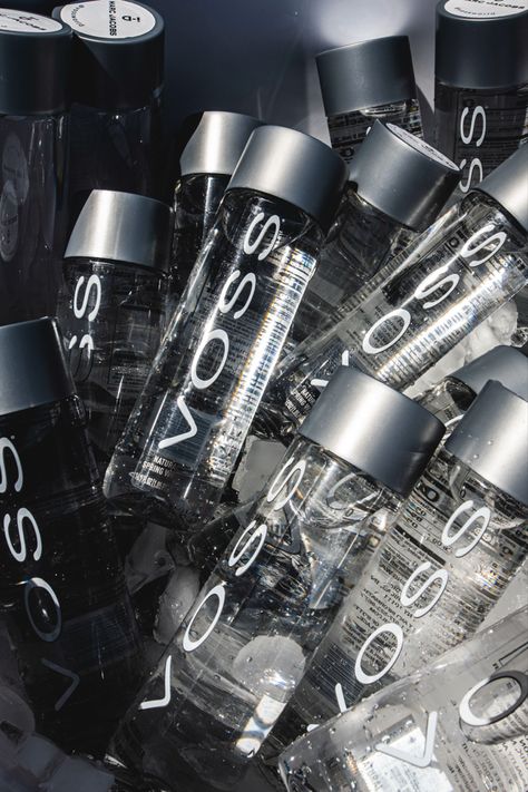 Voss Water Aesthetic, Water Bottles Aesthetic, Voss Water Bottle, Aura Body, Voss Water, Hot Yoga Studio, Enchanted Party, Face Skin Care Routine, Water Bottle Brands