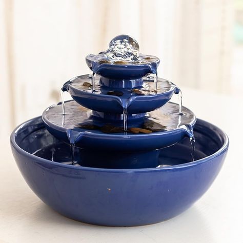 PRICES MAY VARY. Cermaic tabletop fountain Material : Ceramic Pump : low voltage pump size : 9 inch W * 10 inch H Cermaic tabletop fountain Material : Ceramic Pump : low voltage pump size : 9 inch W * 10 inch H Small Indoor Water Fountains, Patio Water Fountain, Ceramic Fountain, Zen Room Decor, Small Water Fountain, Summer Front Porch Decor, Table Fountain, Octopus Decor, Led Tea Light Candles