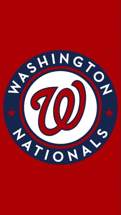 Washington Nationals Logo, Team Wallpaper, Washington Nationals, Phone Wallpaper Images, New Sticker, Sports Teams, Mlb Baseball, Sports Team, Mlb