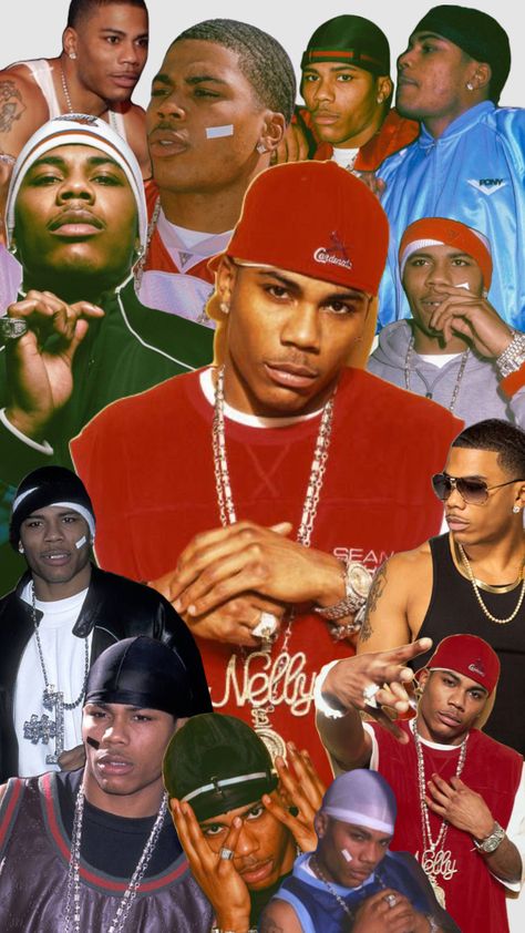 #nelly 90s Men Wallpaper, Nelly Wallpapers, Nelly Outfits 2000s, Young Nelly Rapper, Nelly 2000s, Nelly Rapper 2000s, Nelly Outfits, Nelly 90s, 2000s Rap Aesthetic