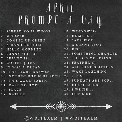 Prompts for you, for April April Prompts, Gratitude Prompts, Poetry Prompts, Art Journal Prompts, Writing Challenge, Story Prompts, Drawing Prompt, Writers Write, Writing Poetry