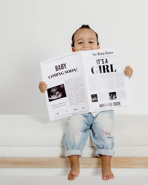 Mega, mega, mega noticia 🗞️ Noah será hermano mayor de una niña 🫶 #noticiasalegresybonitas #hermanomayor #loadingbaby #forevermomentspr Baby Announcement Photos, Announcement Photos, Baby Time, Baby Announcement, Baby Baby, Rainbow