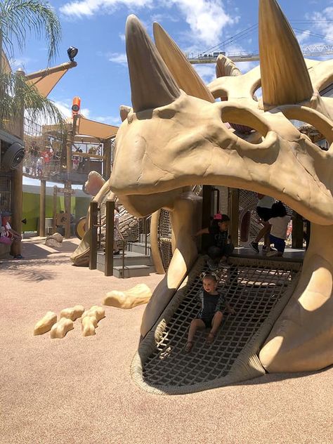 Dinosaur Playground, King Kong Skull Island, New Jurassic World, Playground Slide, Minimalist Halloween, Playhouse Plans, Jurrasic Park, World Movies, Tiki Cocktails