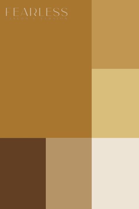 Fearless Colour Palette, Taylor Swift Album Pallete, Folklore Colour Palette, Fearless Taylor Swift Color Palette, Fearless Taylor Swift Birthday Party, Reputation Color Palette Taylor Swift, Taylor Swift Eras Colours, Taylor Swift Debut Color Palette, Lover Color Palette Taylor Swift