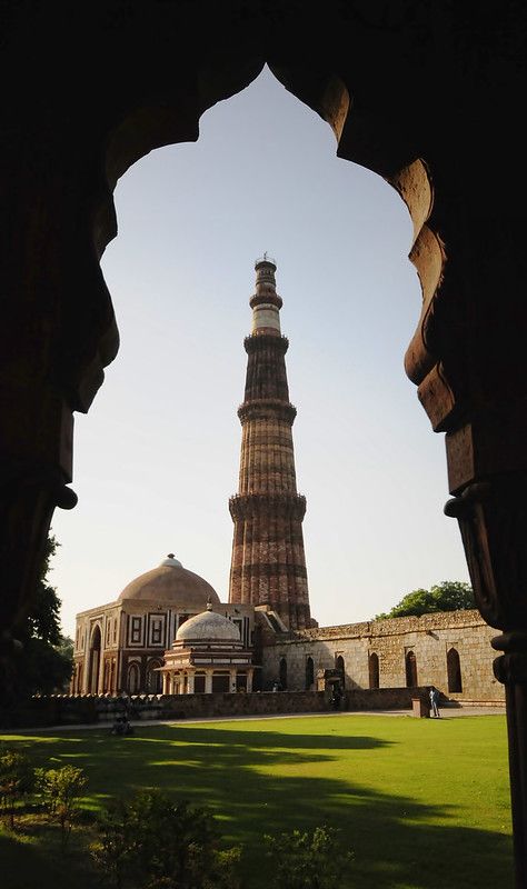 Qutub Minar, New Delhi | The Qutb Minar also spelled Qutab o… | Flickr Qutub Minar Captions, Qutub Minar Aesthetic, Rajput King, Imam Zamin, Alauddin Khilji, Qutb Minar, Old Monuments, Delhi Aesthetic, Qutab Minar