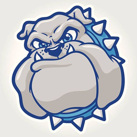 Bulldog Clipart, Sports Branding, Mascot Logos, Angry Dog, Bulldog Mascot, Logo Character, Caracter Design, Arte Cyberpunk, Chicano Art