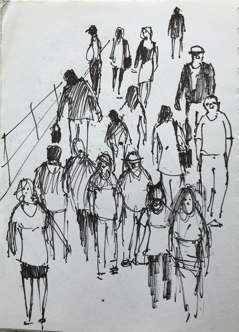 Drawing From Life People, Drawing People Sketches, People Sketches, Art Graf, Drawing Study, Sketches Drawing, Human Figure Sketches, Sketches Of People, Expressionist Art