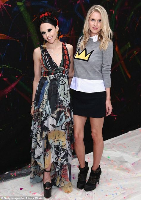 Stacey Bendet & Nicky Hilton at the Alice + Olivia x Basquiat line launch in NYC Lean Legs, Bethenny Frankel, Nina Agdal, Stacey Bendet, Nicky Hilton, Carpet Looks, Gala Events, Sarah Jessica, November 2