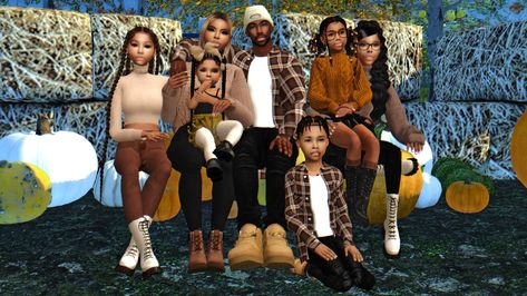 Sims 4 Family Outfits Cc, Black Sims Family, Sierrathesimmer Sims 4, Sims 4 Sims Dump Family, Family Download Sims 4, Family Cc Sims 4, Sims 4 Clothing Cc Folder, Sims 4 Birthday Poses, Sims 4 Black Family