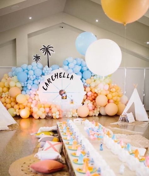 Coachella 30th Birthday Party, Twochella Party, Onechella Birthday, Coachella 1st Birthday Party, Coachella Themed Birthday Party, Coachella First Birthday Party, Coachella Kids Party, Babychella 1st Birthdays, Kidchella Party Ideas