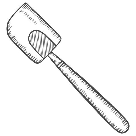 spatula kitchen utensils solated doodle hand drawn sketch with outline style Kitchen Utensils Drawing, Outline Drawing, Wedding People, Outline Drawings, Cityscape Photos, Logo Banners, Heart With Arrow, Background Banner, Flower Frame