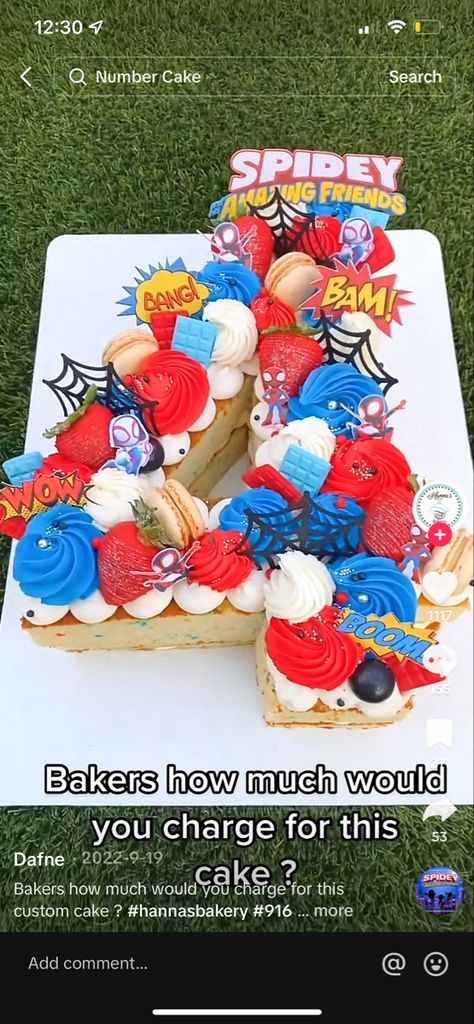 Spidy And Friends Cake Birthday Boys, Team Spidy Birthday, Spidey And Amazing Friends Birthday Cake, Spider Man Kids Party, Spidey And His Amazing Friends Birthday Cupcakes, 4 Spiderman Cake, Spidey 3rd Birthday Cake, Spidey 4th Birthday Party, Spidey Birthday Party Decorations