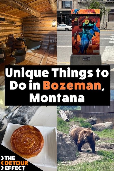 10 Unique Things to Do in Bozeman, Montana Montana Vacation, Yellowstone Trip, Bozeman Mt, Bozeman Montana, Big Sky Country, Road Trip Hacks, Big Sky, Unique Things, Us Travel