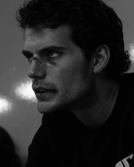 Alpha Villanova, Henry Cavill, A Man, Black And White, Hair, White, Black