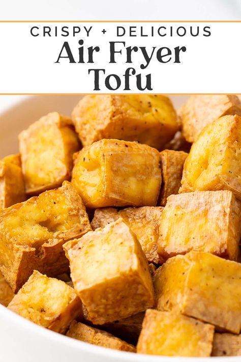 Fry Tofu, Air Fryer Tofu, Tofu Sandwich, Tofu Marinade, Deep Fried Tofu, Tofu Tacos, Tofu Stir Fry, Meatless Recipes, Tofu Recipe