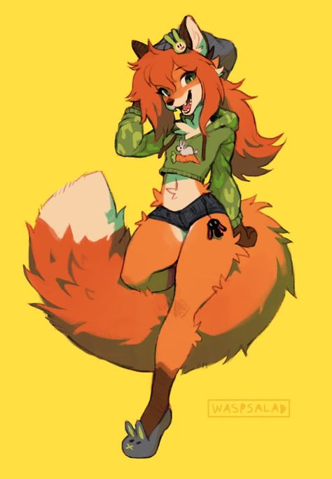 Fox Art, Wasp, Cartoon Art Styles, Art Reference Photos, Character Design Inspiration, Anime Character Design, Cartoon Art, Animal Art, Cute Drawings