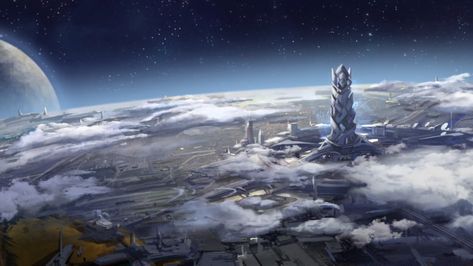 Civilization: Beyond Earth - Contact Victory Art Civilization Beyond Earth, Earth Art, Stargate, Sci-fi Spaceship, Victorious, Funny Jokes, Concept Art, Art