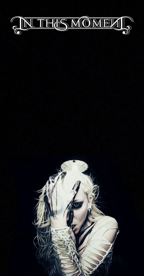 Wallpaper by @mariabrink_love on instagram In This Moment Wallpaper Band, Maria Brink Wallpaper, Ladies Of Metal, Maria Brink, Heavy Metal Girl, Rocker Girl, The Pretty Reckless, Music Is My Escape, Women Of Rock