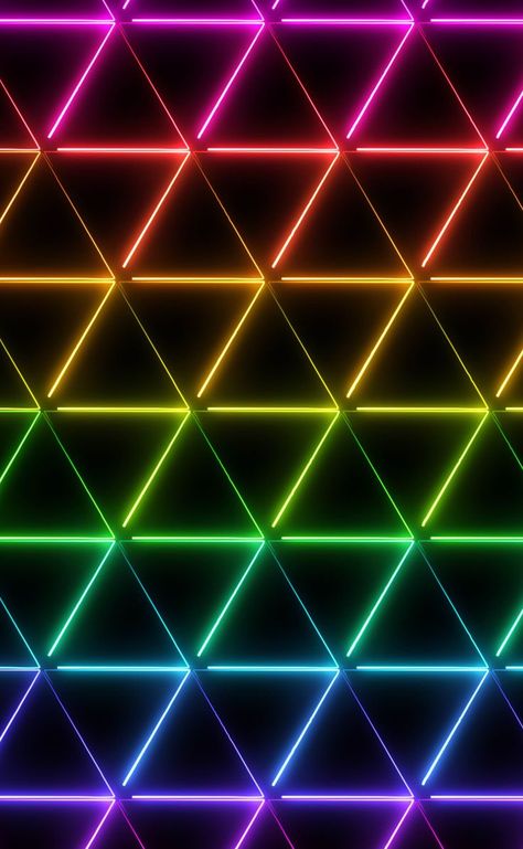 Gay Wallpaper, Monochrome Background, New Retro Wave, Neon Stripes, Technology Wallpaper, Background Beautiful, Neon Rainbow, Geometric Abstract, Screen Savers