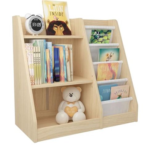 Toddler Bookcase, Baby Bookshelf, Book Display Shelf, Kids Bookshelf, Organizer Cabinet, Nursery Bookshelf, Book Rack, Nursery Shelves, Toy Storage Organization