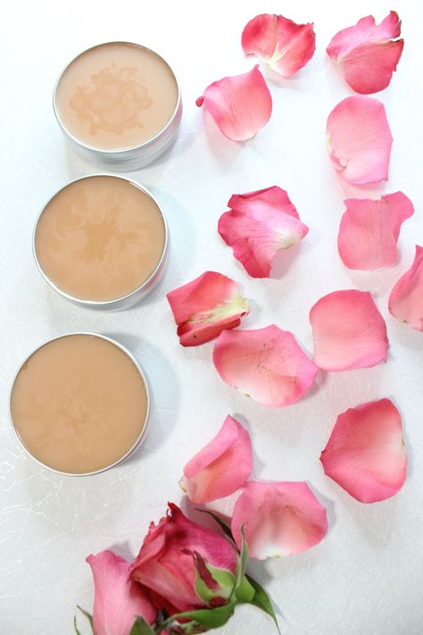 Rose Salve, Salve Recipes, Homemade Deodorant, 3 Ingredient Recipes, 3 Ingredient, Essential Oil Recipes, Oil Recipes, 3 Ingredients, 4 Ingredients