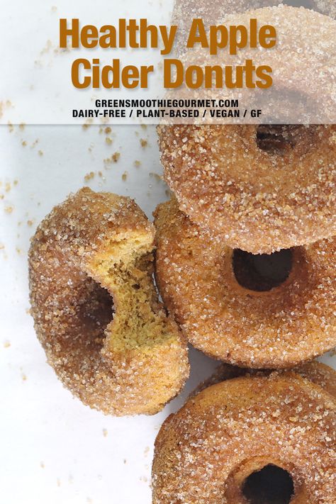 Apple Cider Protein Donuts Recipe, Baked Apple Cider Donuts Recipe Healthy, Apple Cider Protein Donut, Healthy Apple Donuts Recipe, Almond Flour Apple Cider Donuts Recipe, Healthy Apple Cider Donuts Recipe, Healthy Donut Recipe, Apple Cider Muffins, Baking Pastries