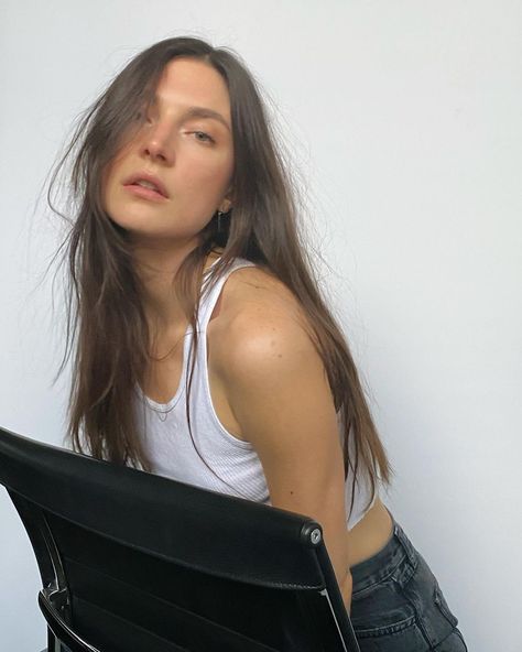 Jacquelyn Jablonski (@jacquelynjablonski) posted on Instagram • Jan 22, 2020 at 5:14pm UTC Jacquelyn Jablonski, Open Shoulder, Mesh Top, Shoulder Top, Camisole Top, Open Shoulder Tops, Victoria's Secret, Tank Tops, Hair