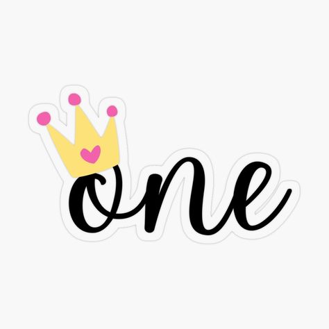 Get my art printed on awesome products. Support me at Redbubble #RBandME: https://www.redbubble.com/i/sticker/First-Birthday-by-Beautyblossom24/122511224.O9UDB?asc=u Plastic Stickers, Birthday Stickers, Personalized Water Bottles, Glossier Stickers, First Birthday, Sticker Design, First Birthdays, My Art, Awesome Products