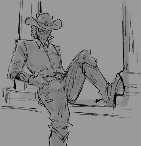 Cowboy Character Design, All Spiderman, Cowboy Art, Spiderman Art, Art Poses, Sketchbook Art Inspiration, Drawing Base, Drawing Poses, Drawing Reference Poses