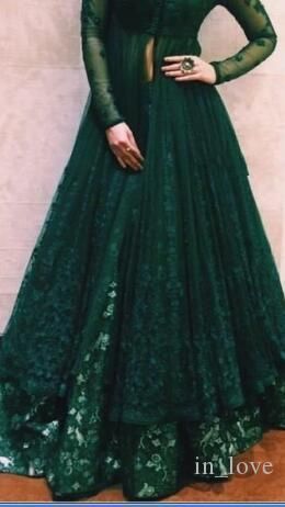 Anarkali Jacket, Green Formal Dresses, Anarkali Dress Pattern, Designer Party Wear Dresses, Fancy Dress Design, Dress Indian Style, Formal Party Dress, Anarkali Dress, Lace Evening Dresses