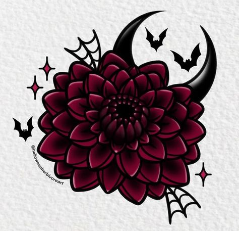 Stay Spooky Tattoo, Spooky Floral Tattoo, Ink Therapy, Floral Tattoos, Spooky Tattoos, Stay Spooky, Fine Line Tattoos, Line Tattoos, Fall Halloween