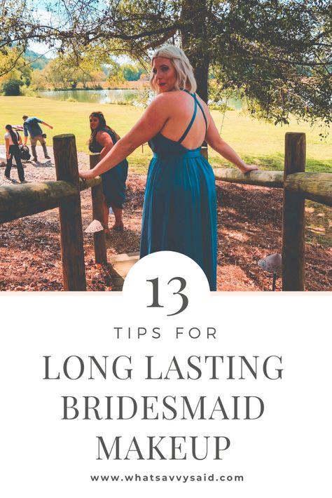 Bridesmaid Makeup Products, How To Do Your Own Bridesmaid Makeup, Bridesmaid Makeup Tips, Bridesmaid Makeup How To, Bridesmaid Makeup Diy, Bridesmaid Makeup For Brown Eyes Summer, Easy Bridesmaid Makeup Diy, Spring Bridesmaid Makeup, Easy Bridesmaid Makeup