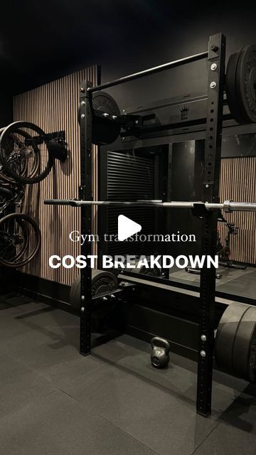 Paula Denham | Home Decor & Interiors |📍Essex, UK on Instagram: "GARAGE TO GYM COST BREAKDOWN 🏋🏾‍♀️

I’ve been asked a fair few times about how much this all cost. Remember this was about 3 years in the making, so it took a while for us to get here. This breakdown only includes things that we didn’t have before, so doesn’t include any tools we used for the DIY parts, nor does it include the gym equipment.

Plasterboarding and plastering - £1800
Carpentry - £250
Paint - £22 x 3 = £66
Slatted panels - £89 each x 11 = £979
Flooring - £26.50 x 23 = £610
Garage units and accessories - £769 
Mirror - £170 
Bike racks - £39 

I’ve added links to all of the above in my “gym reno” highlight on my profile 🔗" Garage Gym Uk, Garage To Gym, One Car Garage Gym, Small At Home Gym, Gym Room Design, Garage Gym Design, Home Garage Gym, Blinds For Windows Living Rooms, Garage Gym Ideas