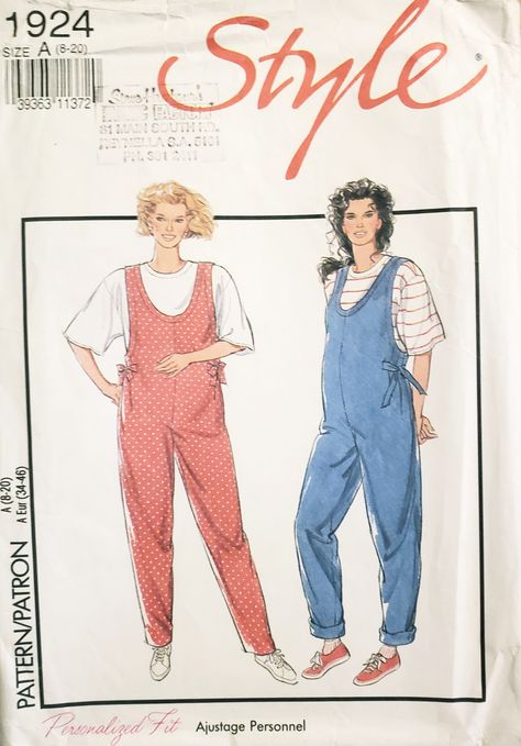 Maternity Pattern, Maternity Sewing Patterns, Maternity Sewing, Fashion Illustration Vintage, Maternity Jumpsuit, 1990s Fashion, Illustration Fashion Design, Clear Bag, Fashion Sewing Pattern