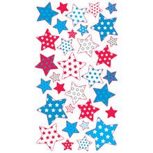 Sticko® Metallic Red, White Preppy Scrapbook, Classic Stickers, 4th Of July Wallpaper, July Ideas, Blue Stars, Star Stickers, Planning Ahead, Scrapbook Stickers, Paper Projects