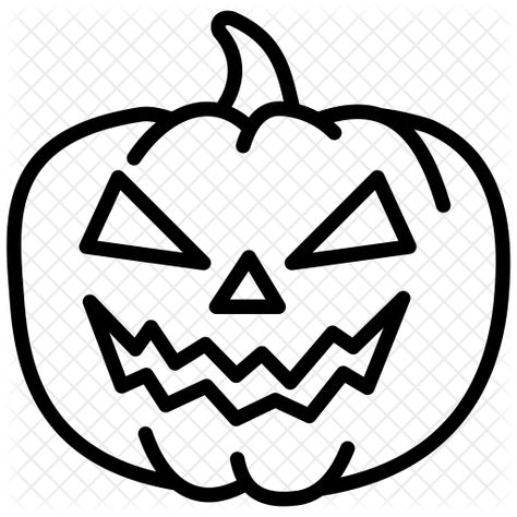 Jack O Lantern Icon - Jack-o'-lantern (512x512) Simple Jack O Lantern Tattoo, Jack O Lantern Outline, Jackolantern Drawing, Halloween Tattoo Flash, Lantern Tattoo, Halloween Tattoo, Rug Ideas, Halloween Tattoos, Halloween Clipart