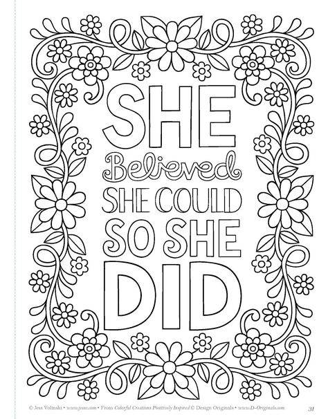 Inspirational Quotes Coloring, Free Adult Coloring Printables, Adult Colouring Printables, Coloring Pages Inspirational, Love Coloring Pages, Quote Coloring Pages, Free Adult Coloring Pages, Printable Adult Coloring Pages, Color Quotes