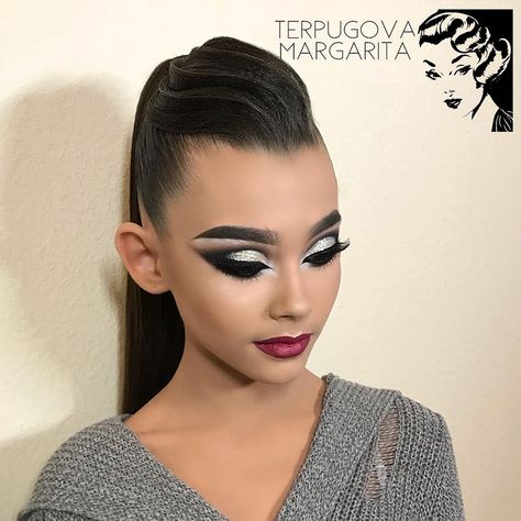 Dance Makeup Tutorial, Ballroom Competition Makeup, Dancesport Makeup, Dancing Hairstyles, Recital Makeup, Dance Competition Makeup, Latin Makeup, Ballroom Dancing Hairstyles, Dancesport Hair