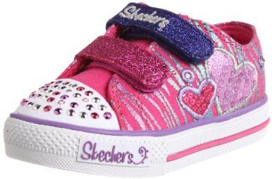 Amazon.com: Skechers Kids Shuffles-Triple Time Lighted Sneaker (Little Kid/Big Kid),Neon Pink/Purple,12.5 M US Little Kid: Shoes Converse Shoes For Girls, Light Up Sneakers, Colorful Sneakers, Skechers Kids, Light Sneakers, Girls Converse, Payless Shoes, Twinkle Toes, Lit Shoes