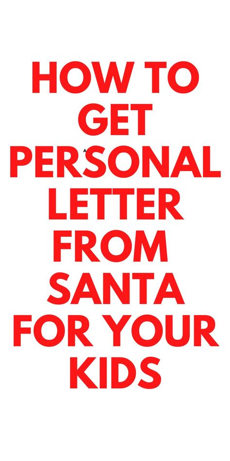 Xmas Letter, Letters From Santa, Personalized Letters From Santa, Letters To Santa, Letter From Santa, Personalized Letters, From Santa, Mrs Claus, Santa Letter