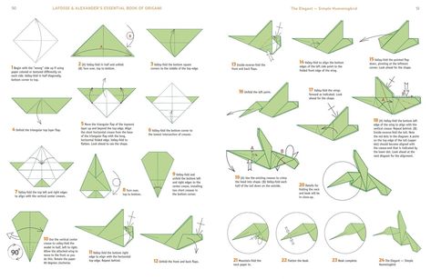 My Review of LaFosse & Alexander’s Essential Book of Origami Origami Skull Tutorial, Intricate Origami, Flying Dragon Origami, Origami Boat Instructions, Sea Creature Origami, Origami Hummingbird, Origami Insects, Origami Ancient Dragon, Easy Origami For Kids