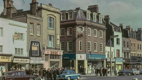 London 1950s, God Photography, Nostalgic Photos, Historic London, Historical London, Historic Colours, East End London, Background Space, Vintage City